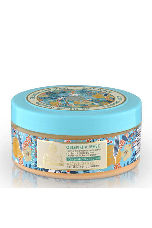 Mascara Capilar Cabello Dañado Espino Amarillo, 300 ml