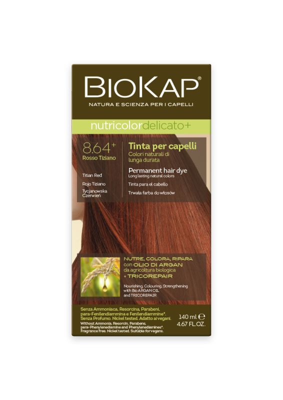 8.64  EXTRA Delicato+ Rojo Tiziano- 140 ml