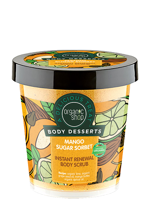 Exfoliante Corporal Mango Body Desserts, 450 ml