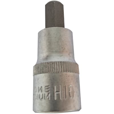 Dado Allen 10 mm Pretor encastre de 1/2
