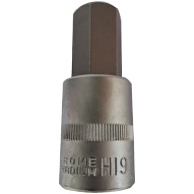 Dado Allen 19 mm Pretor encastre de 1/2