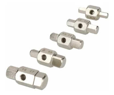 Juego de dados para tapón de carter 5 pcs 8 9 10 11 12 14 17 mm 