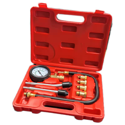 Compresimetro bencinero con accesorios 8 piezas