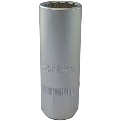 Dado Bujía Profesional 16 mm Cuadrante 3/8