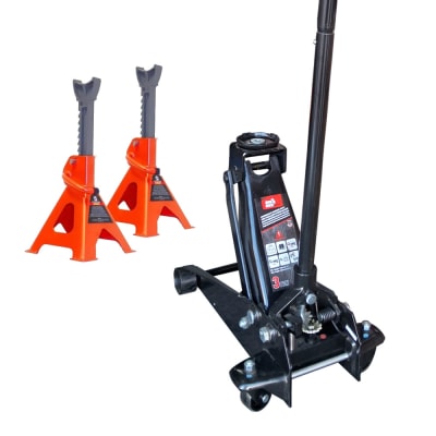 Pack Gata + Caballetes 3 Toneladas Torin Werkzeug6