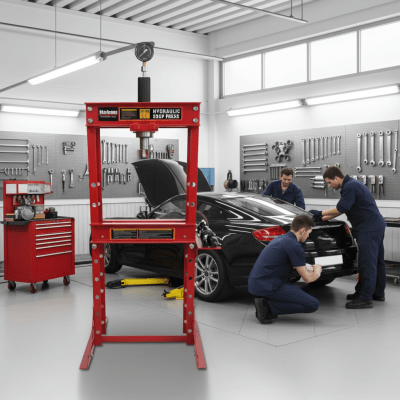 Prensa Hidraulica 20 tons con Manometro Werkzeug2