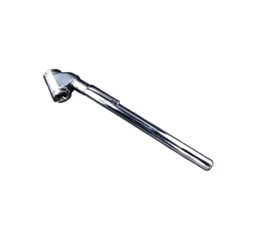 Medidor de presión de aire para rueda neumático cuerpo metal 10 - 120 PSI 1