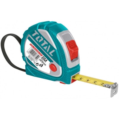 Huincha de medir 8mts x 25mm Total tmt126081