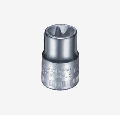 Dado Torx Hembra Corto 1/2