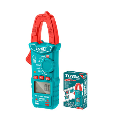 Multitester digital con pinza amperimétrica Total