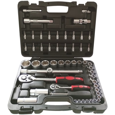 Juego de chicharra y dados combinado 1/2 y 1/4 58 pcs PRETOR1