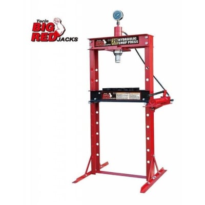 Prensa Hidraúlica con manometro 20 tons Torin/Big Red3
