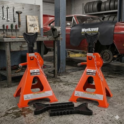 Pack Banquillo mecánico caballetes, repuestos y funda magnética tapabarros3