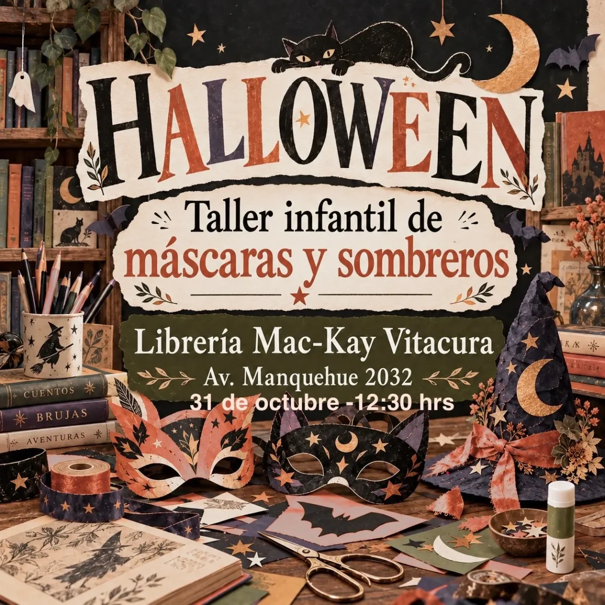 Taller de máscaras y sombreros