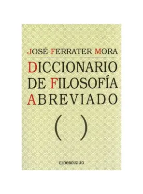 DICCIONARIO DE FILOSOFIA ABREVIADO1