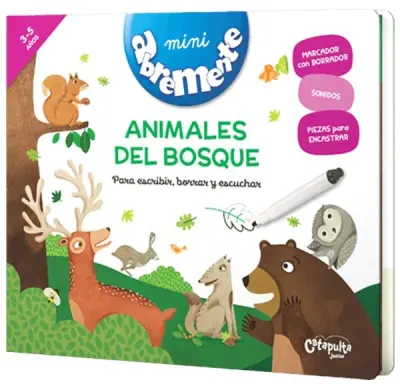 MINI ABREMENTE ANIMALES DEL BOSQUE PARA ESCRIBIR1