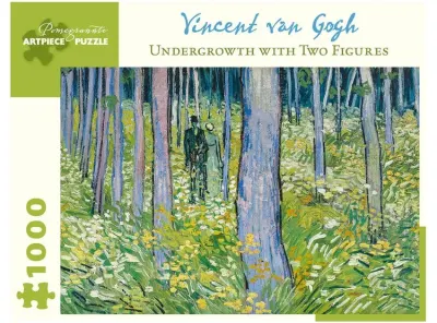 PUZZLE VINCENT VAN GOGH UNDERGROWTH WITH TWO FIGURES1