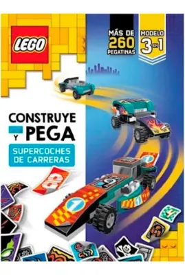 LEGO CONSTRUYE Y PEGA SUPERAUTOS DE CARRERAS1