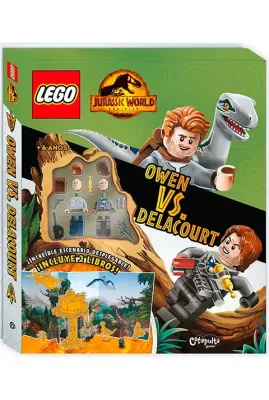 LEGO LANDSCAPE JURASSIC WORLD OWEN VS DELACOURT1