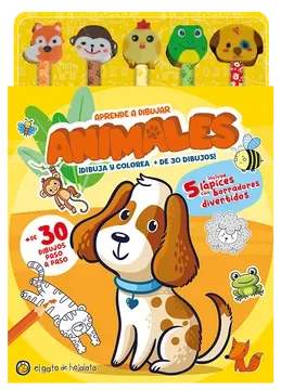 LAPICES Y BORRADORES DE COLORES ANIMALES1