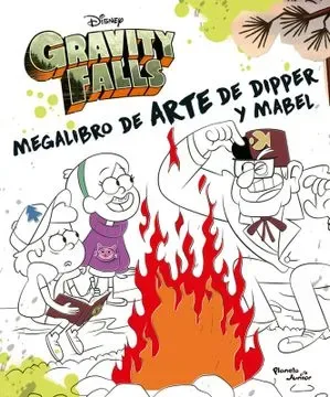 GRAVITY FALLS MEGALIBRO DE ARTE DE DIPPER Y MABEL1