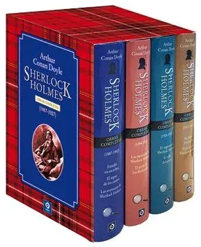 SHERLOCK HOLMES OBRAS COMPLETAS 4 TOMOS TD1