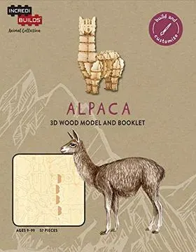 ALPACA LIBRO Y MODELO PARA ARMAR 3D1
