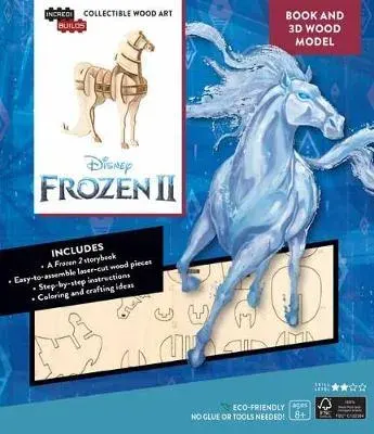 DISNEY FROZEN 2 WATER NOKK LIBRO Y MODELO PARA ARMAR 3D1