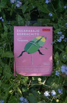 ARMABLE ESCARABAJO BORRACHITO - DISEÑO TURQUESA1