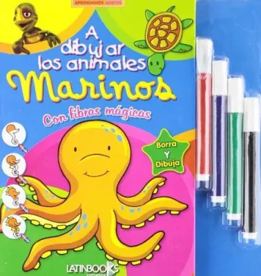 A DIBUJAR LOS ANIMALES MARINOS1