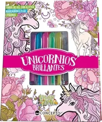MEGAKIT DE ARTE UNICORNIOS BRILLANTES1