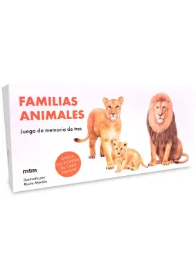 FAMILIAS ANIMALES. JUEGO DE MEMORIA DE TRES1