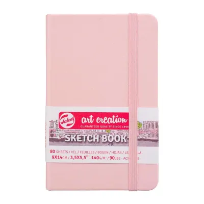 LIBRETA ROSA PASTEL 13 X 21 140 GR 80 H1