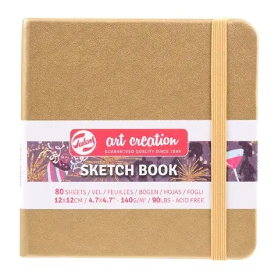 LIBRETA DORADA 12 X 12 140 GR 80 H1