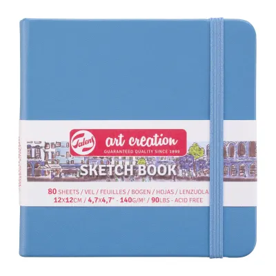 LIBRETA AZUL LAGO 12 X 12 140 GR 80 H1