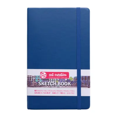 LIBRETA AZUL MARINO 13 X 21 140 GR 80 H1