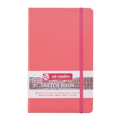 LIBRETA ROJO CORAL 13 X 21 140 GR 80 H1