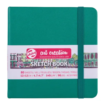 LIBRETA VERDE BOSQUE 12 X 12 140 GR 80 H1