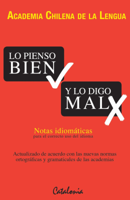 LO PIENSO BIEN Y LO DIGO MAL1