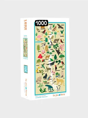 PUZZLE FLORA Y FAUNA DE CHILE 1000 PIEZAS1