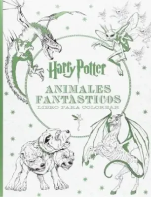 LIBRO PARA COLOREAR HARRY POTTER ANIMALES FANTASTICOS1