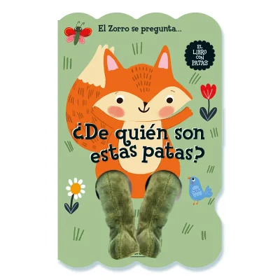 ¿DE QUIEN SON ESTAS PATAS? - ZORRO SE PREGUNTA1