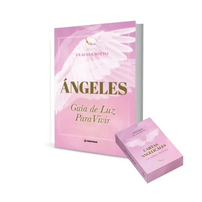 ANGELES GUIA DE LUZ PARA VIVIR LIBRO + CARTAS1