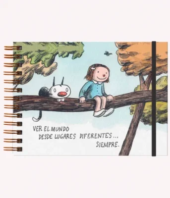 CUADERNO ANILLADO APAISADO LINIERS LUGARES DIFERENTES1