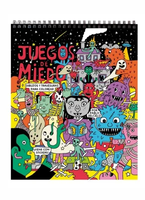 JUEGOS DE MIEDO DIBUJOS Y TRAVESURAS PARA COLOREAR1