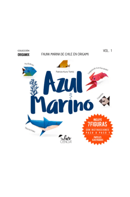 AZUL MARINO. FAUNA MARINA DE CHILE EN ORIGAMI1