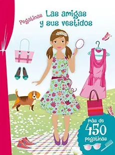 PEGATINAS LAS AMIGAS Y SUS VESTIDOS1