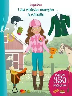 PEGATINAS LAS CHICAS MONTAN A CABALLO1