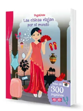 PEGATINAS LAS CHICAS VIAJAN POR EL MUNDO1
