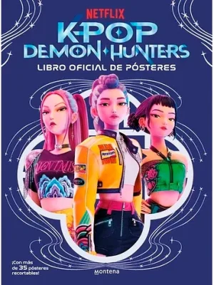 KPOP DEMON HUNTERS LIBRO OFICIAL DE POSTERES1